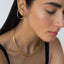 Plain cuff choker adjustable to the neck part of elevated basic jewelry in 22k gold plated