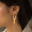 Bali with key motif earrings elevated with lab grown diamonds funky jewelry