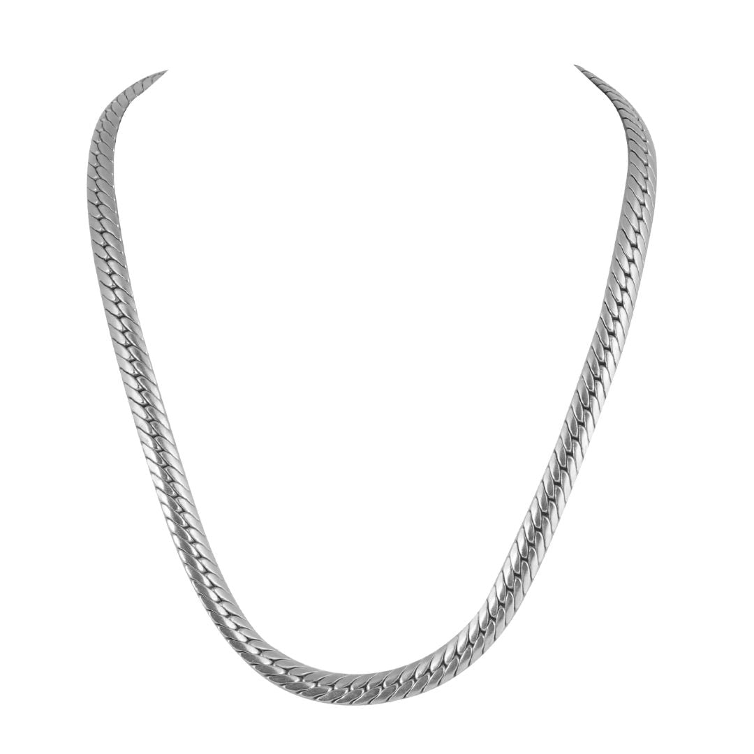 Buy Sterling Silver Herringbone Chain, 925 Sterling Silver Snake Chain ,  Flat Snake Chain , Silver Necklace , Bridesmaid, Gift Bestseller 3mm Online  in India - Etsy