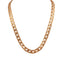 Thick link chain in 8mm thickness comes with 2 inch extender in 22k gold plated and silver finish