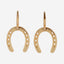 dainty jewelry, horse-shoe earring perfect for everyday wear, available in 22k gold and silver finish.